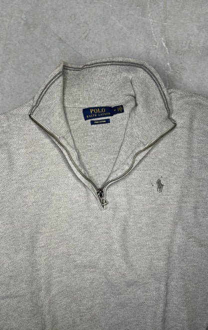 Ralph Lauren ZIP-Sweater Grau (M)