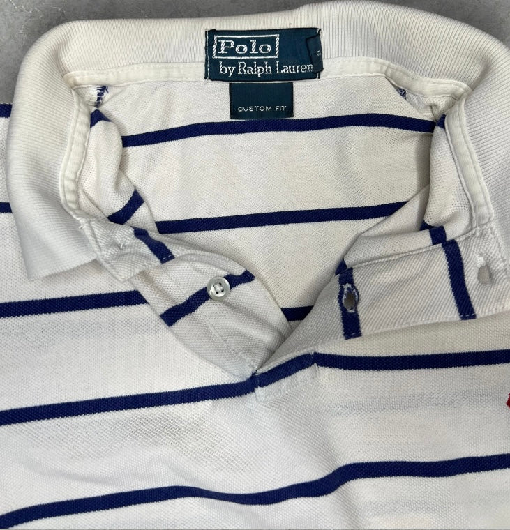 Ralph Lauren Polo-Shirt Streifen (L)