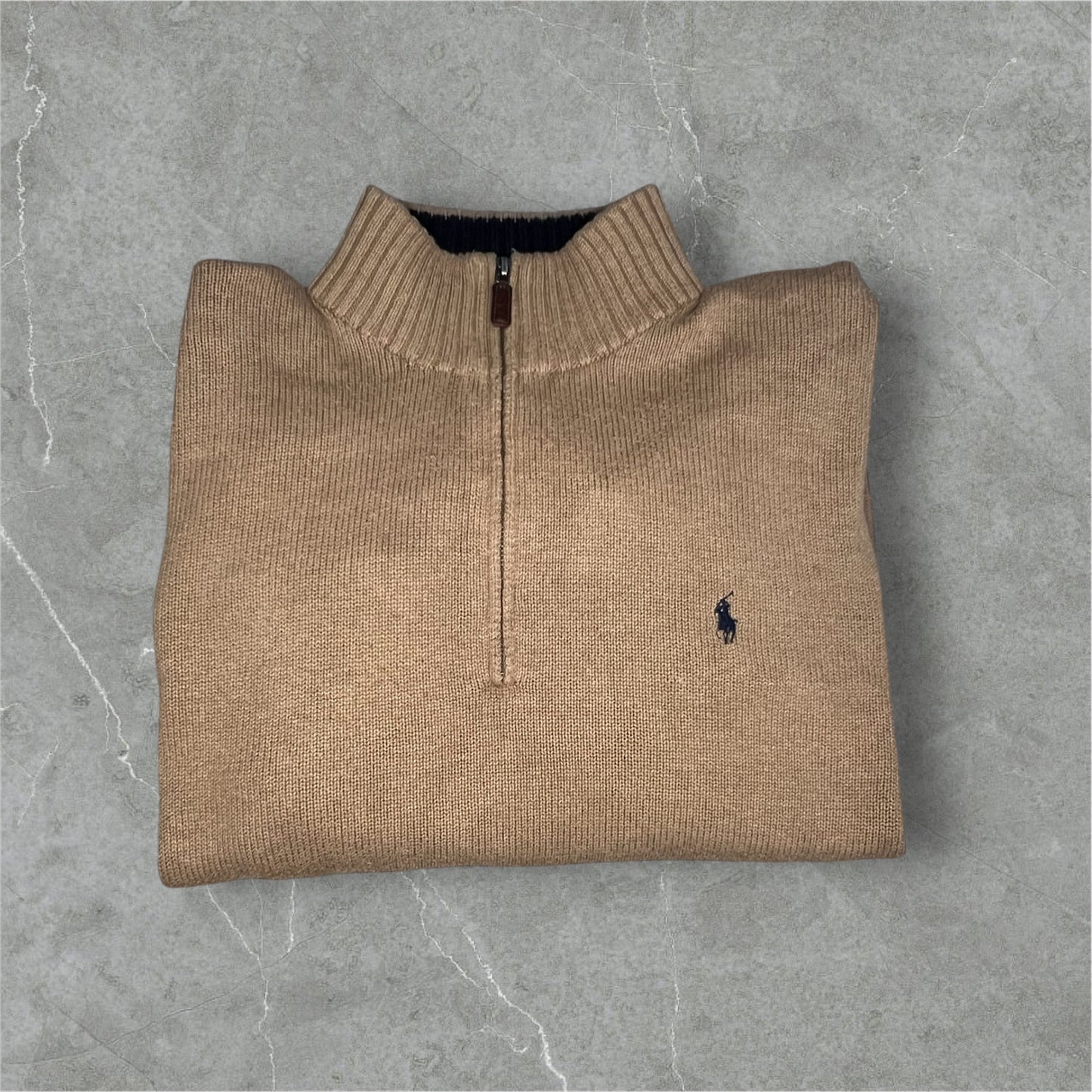 Ralph Lauren ZIP-Sweater braun (XL)