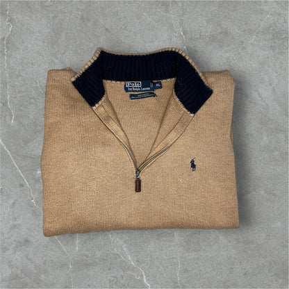 Ralph Lauren ZIP-Sweater braun (XL)